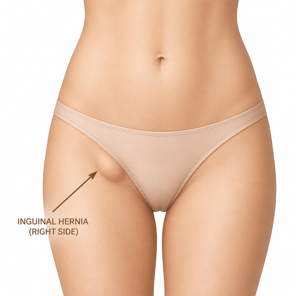 Entenda a hérnia inguinal