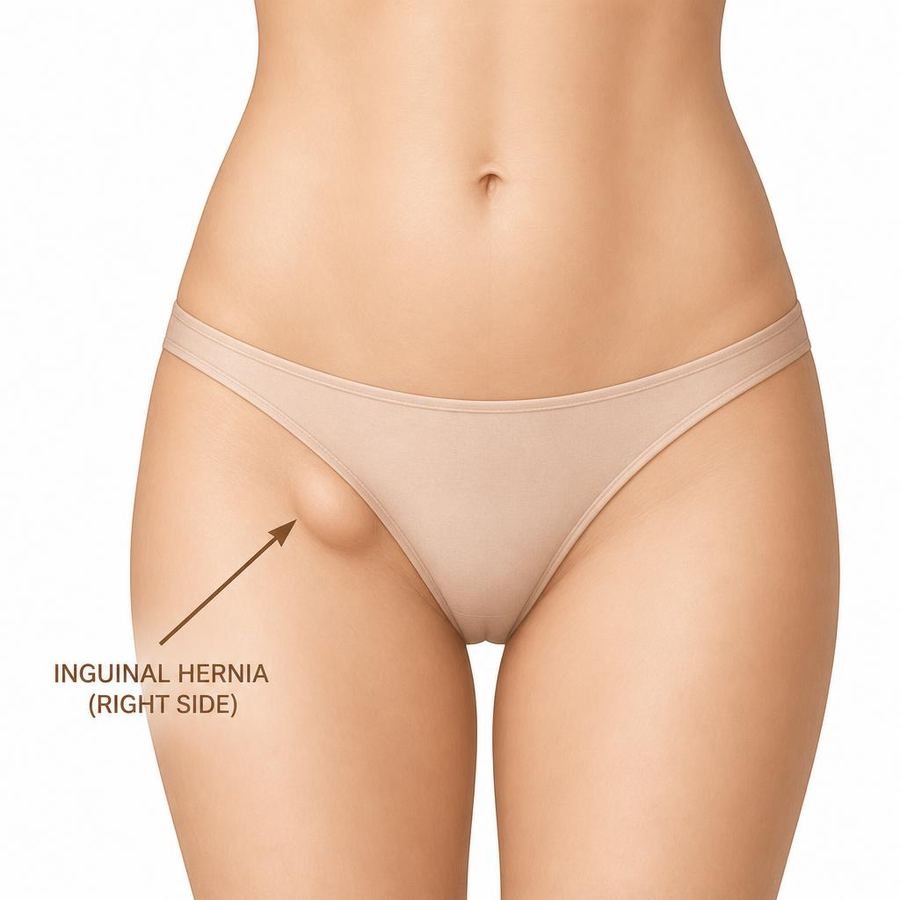 Entenda a hérnia inguinal
